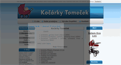 Desktop Screenshot of kocarky-tom.cz